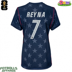 Förenta stater Giovanni Reyna #7 Bortatröja Kvinnor VM 2026 Kortärmad